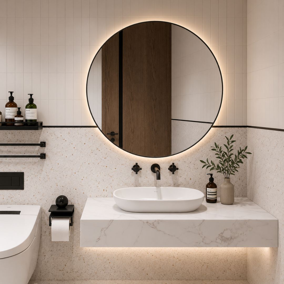WANITY UNIT & MIRRORS